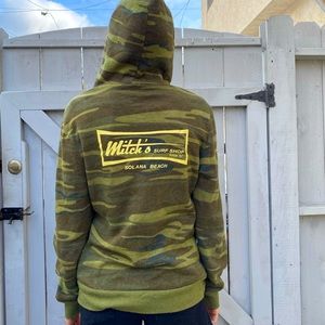 Surf Shop Zip Up Hoodie